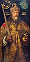 The imperial eagle depicted in Emperor Charlemagne by Albrecht Dürer, c. 1512