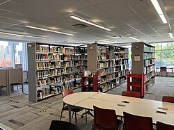 A picture of a library in Canada dedicated to library Science.