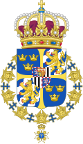 Coat of arms of Queen Louise of Sweden