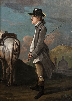Portrait of a Gentleman on the Grand Tour (c. 1769)