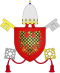 Gregory IX's coat of arms