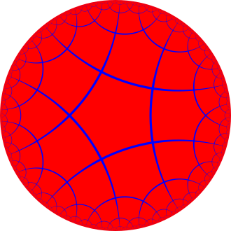Order-4 pentagonal tiling
