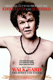 A sepia photograph of a barechested man, parodying a Jim Morrison pose