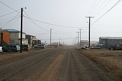 Street view of Utqiagvik in 2008