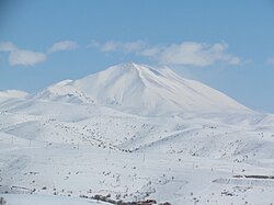 Mount Sahand in Bonab County