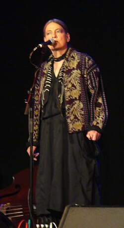 Tabor performing at Sidmouth Folk Week in 2010