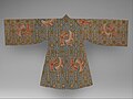 Qing dynasty period pi costume (back view).