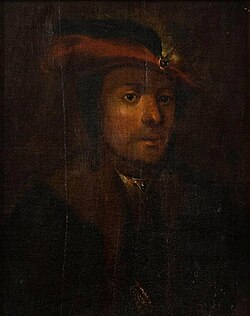Painting of a young man