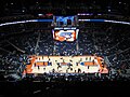 The arena during a Charlotte Bobcats game in 2005