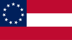 Flag with 11 stars, (July 2 – November 28, 1861)