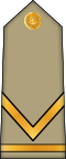 Adjudant (Arabic: مساعد, romanized: Mosa'id) (Algerian Land Forces)[8]