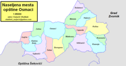 Location of Osmaci