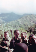 Lieutenant-Colonel (then-Lieutenant) William White in Jamaica, 1996.