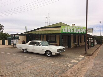 Booleroo Bakery at the corner of Staion Street and Stephens Street