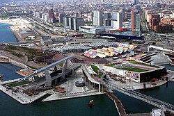 Diagonal Mar during the 2004 Cultural Forum