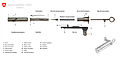 Kar. 31 disassembled bolt assembly.