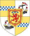 Arms of the Duke of Rothesay (in Scotland)