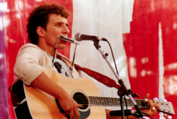 Watson at Live Aid, Philadelphia, on July 13, 1985