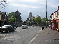Castleknock Village at the junction of Castleknock Road and College Road