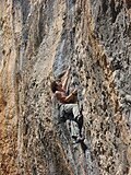 Sport climbing in Kompanj