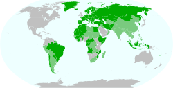 Map of Europlug-compatible sockets