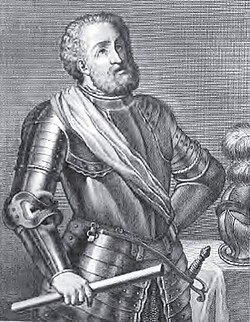 El Cid depiction on the book Portraits of illustrious Spaniards (1791)