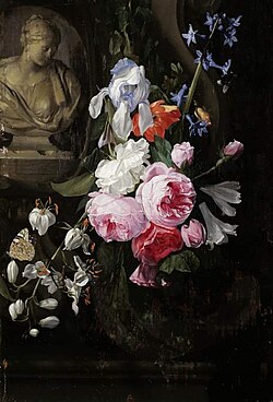 Jan Philip van Thielen (1618–1667), Vase of Flowers (c. 1660), Fitzwilliam Museum, Cambridge, England