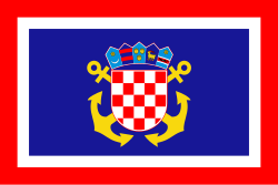 Naval jack of Croatia
