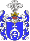 Episcopal coat of arms of Archbishop Leon Michał Przyłuski,