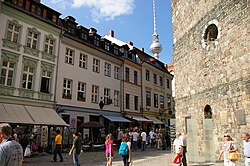 Nikolaiviertel, one of the oldest parts of Berlin