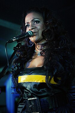 Rowetta performing in 2011