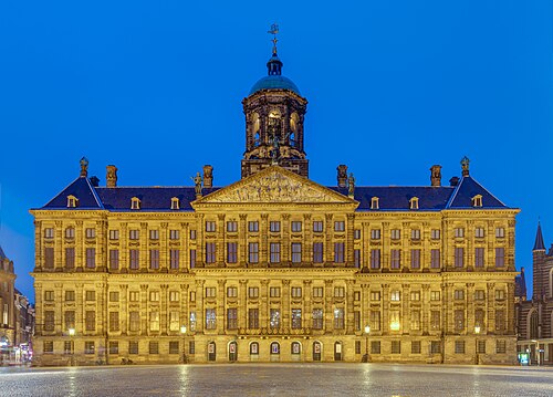 Royal Palace of Amsterdam: Jacob van Campen, 1646.