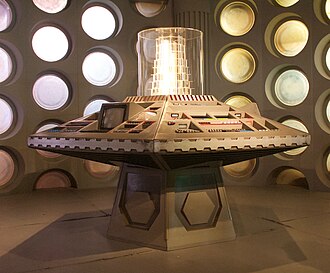 The updated console room set used from 1983 to 1989