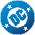 2024–present, aka the "DC Bullet" in blue shade (second era / return logo)