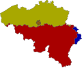 The predominantly French-speaking enclave of Brussels surrounded by Dutch-speaking area