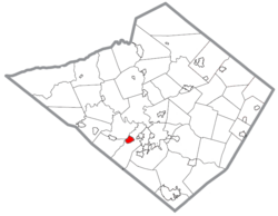 Location in Berks County, Pennsylvania or Highland County, Ohio