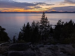 landscape photo of a lake