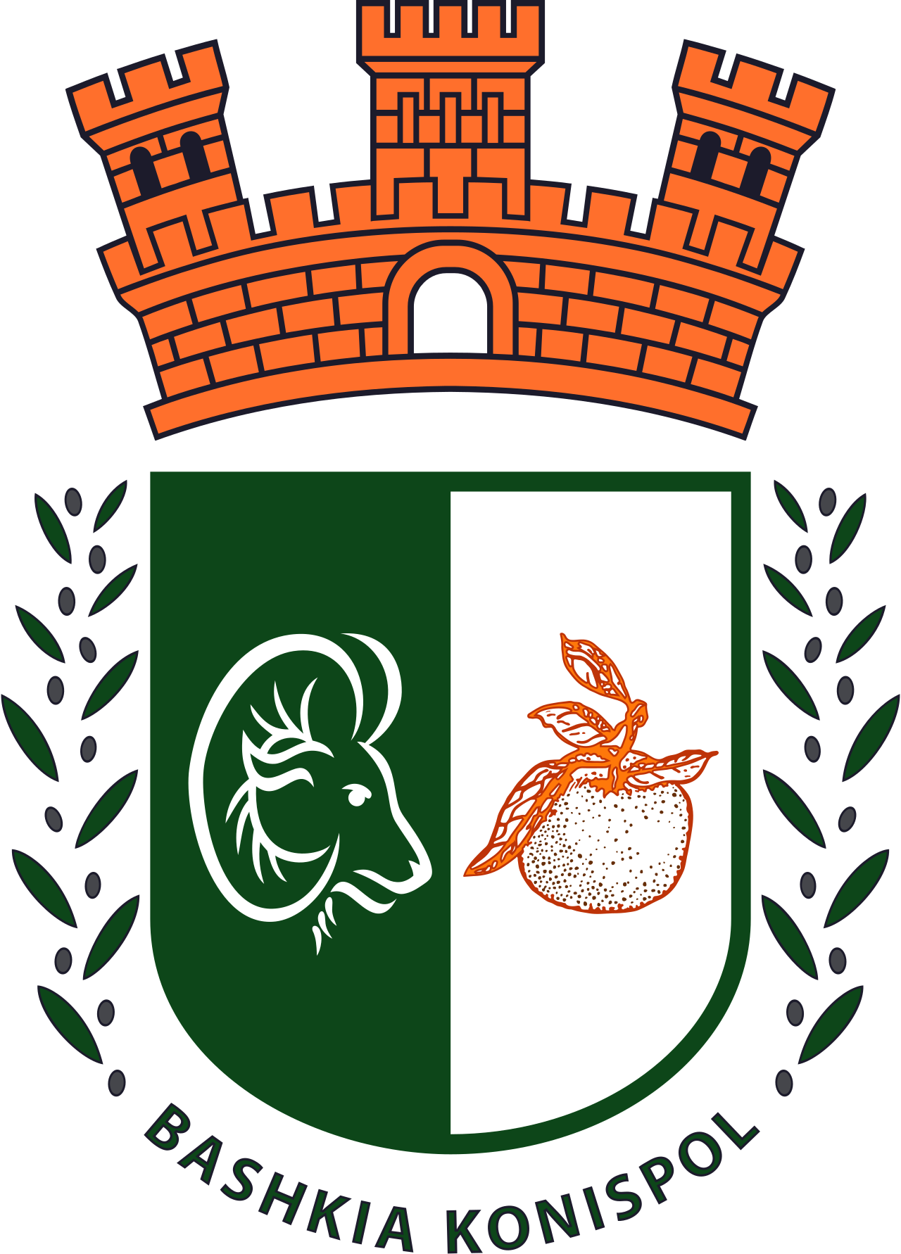 Stema e Bashkisë Konispol.svg