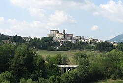 View of Monte Cerignone