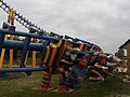 A Vekoma built inverted coaster, Kumali at Flamingo Land Resort