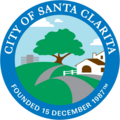 Official seal of Santa Clarita, California