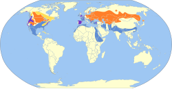 Map of range