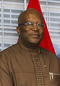  Burkina Faso Roch Marc Christian Kaboré, President