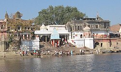 Brahmavart Ghat Picture taken on Shivaratri day shows the pilgrims about to start their two-day austerity trek.
