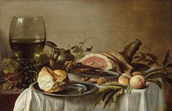 Pieter Claesz (c. 1597–1660), Still Life (1623)