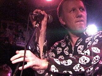 Mark Perry in New York City, 2003