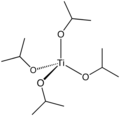 Titanium isopropoxide is a monomer, the corresponding titanium ethoxide is a tetramer.