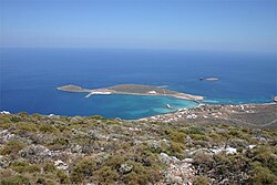 Kythira's main port, Diakofti