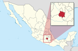 State of Morelos within Mexico