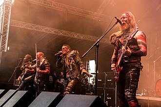 Turisas performing at Metal Frenzy 2018